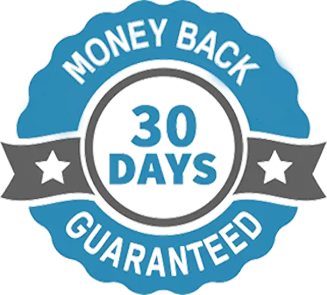 30-Day Money Back Guarantee Badge